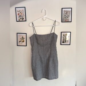 🧚‍♂️3/25🧚‍♂️Casual Glenplaid Dress Size M Olivaceous